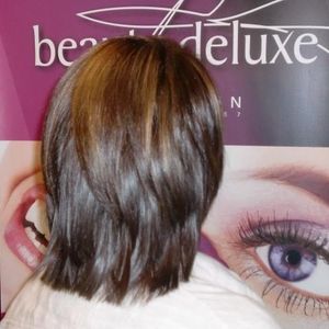 Kundenfotos Haarglättung mit Keratin